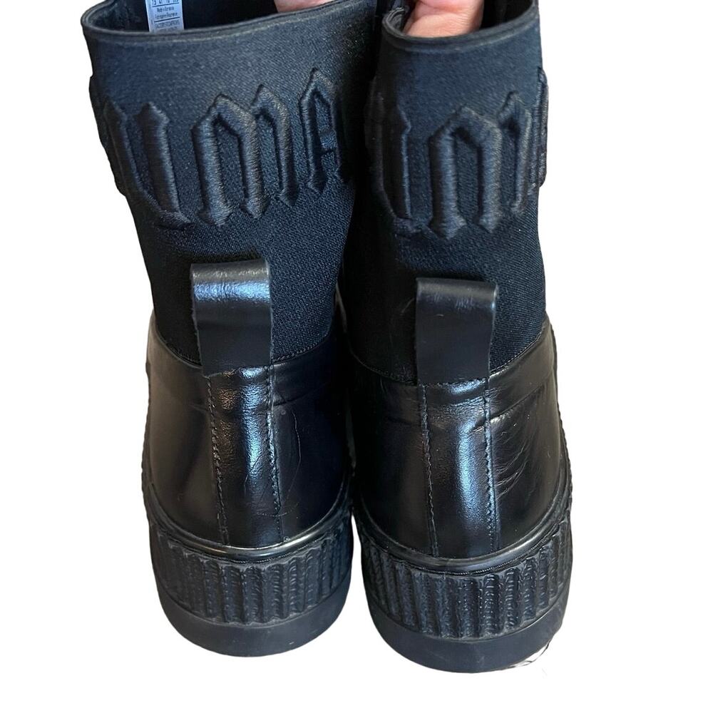 Fenty Puma by Rhianna -Black Platform Ankle Boots - Picture 5 of 9